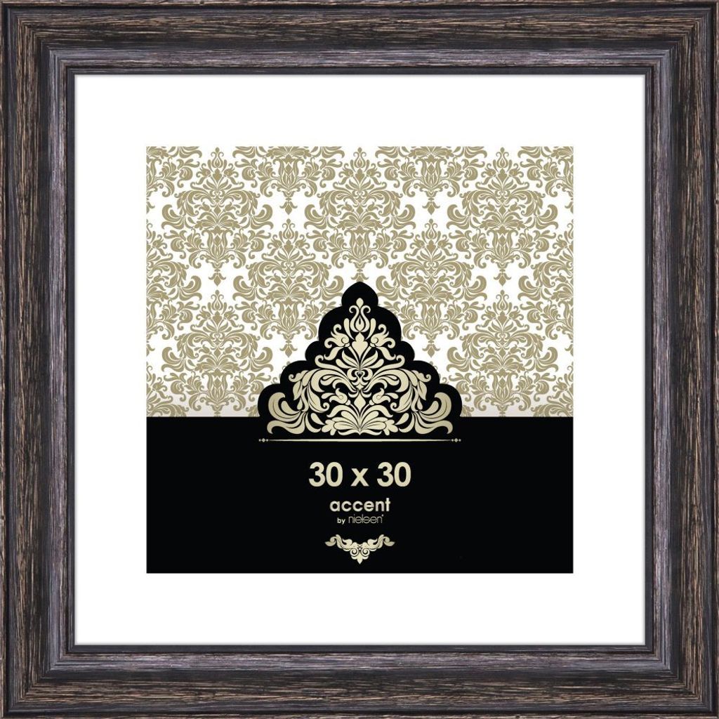 Nielsen Vintage drevený rám 30x30 cm čierny Obrázok produktu 