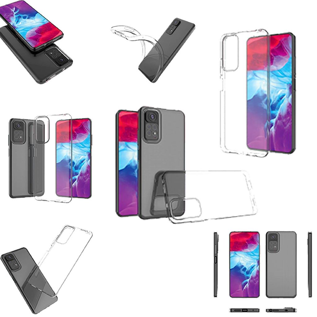 Pre Xiaomi Redmi Note 11S / 11 4G silikónové priehľadné Obrázok produktu 