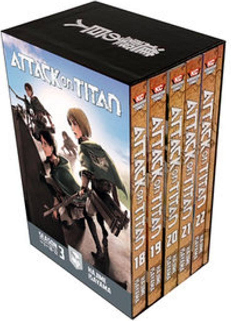 Attack on Titan Season 3 Part 2 Manga Box Set Image du produit 