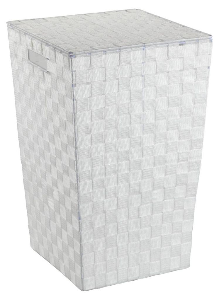 WENKO Wäsche Truhe ADRIA Korb Sammler Box Tonne 48L Deckel Produktbild 
