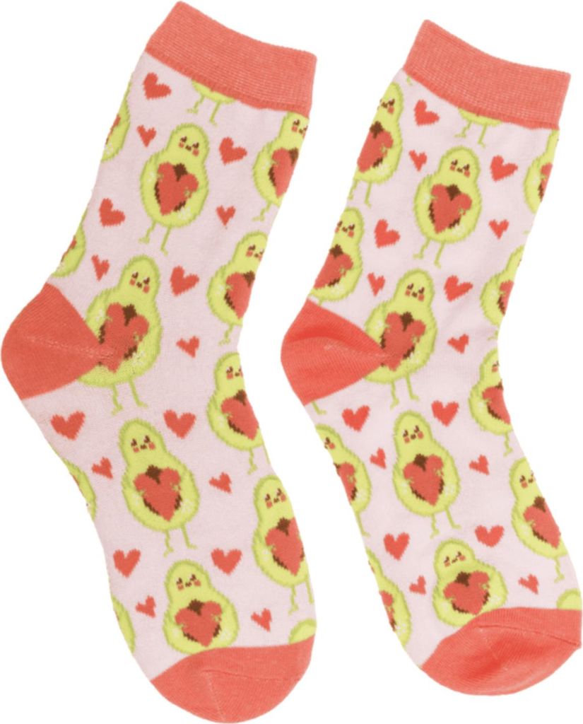Avocado-Socken - Süßes Geschenk mit einem Hauch von Humor - Größe 36-42