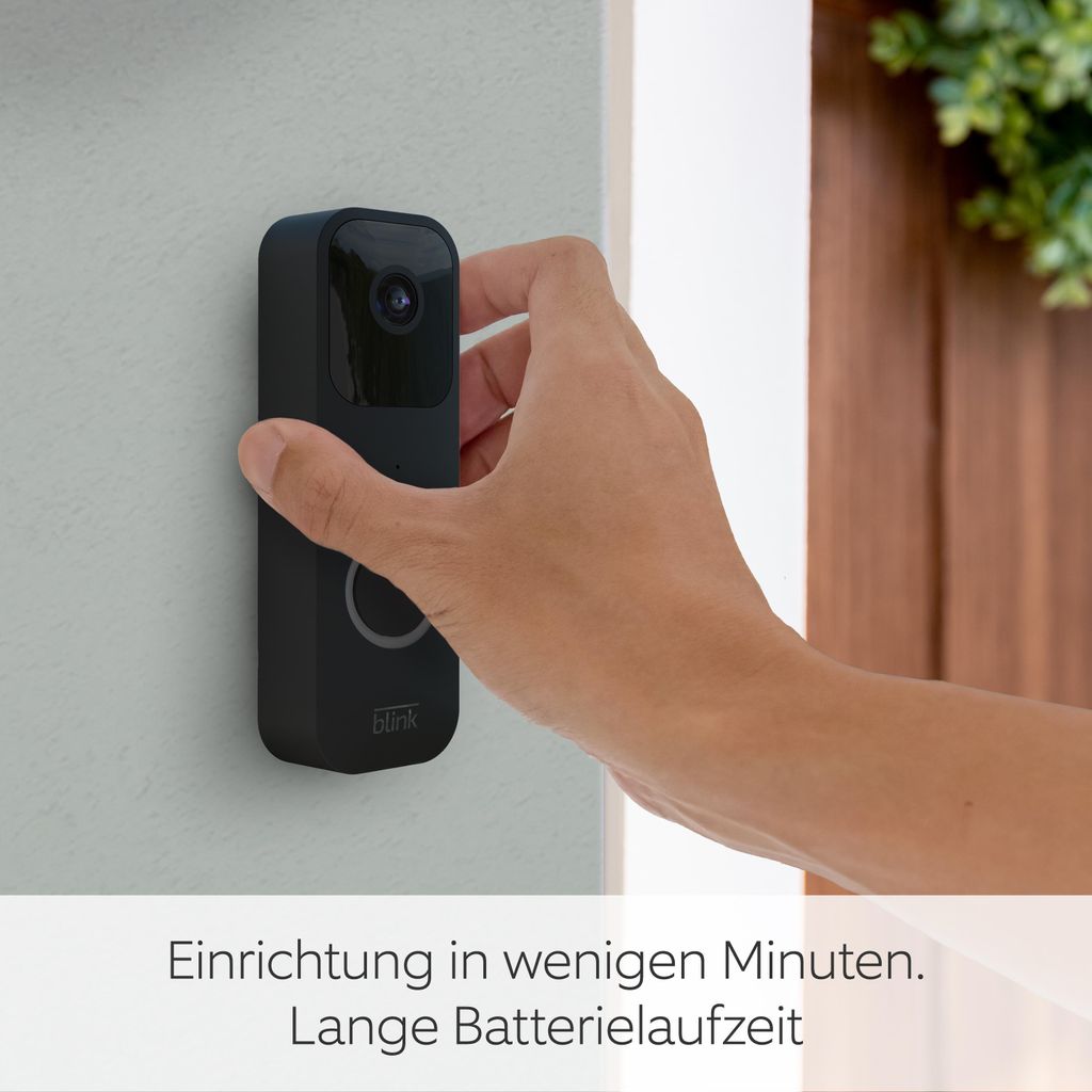Video Doorbell schwarz Türklingel mit Kamera Produktbild 5