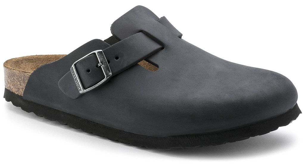 Birkenstock 0059463 Herren-Pantoletten in Schwarz – schmale Produktbild 