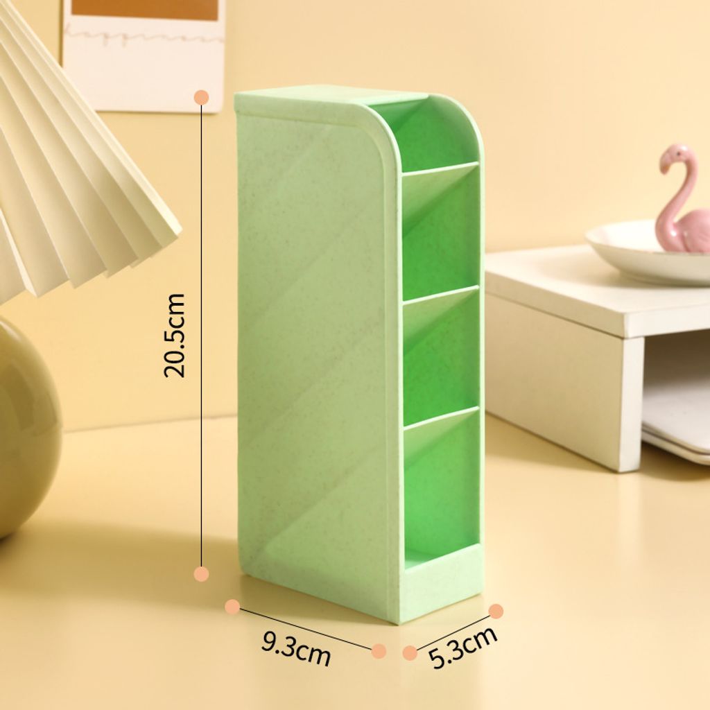 INF Schräger Schreibtisch-Organizer Grün