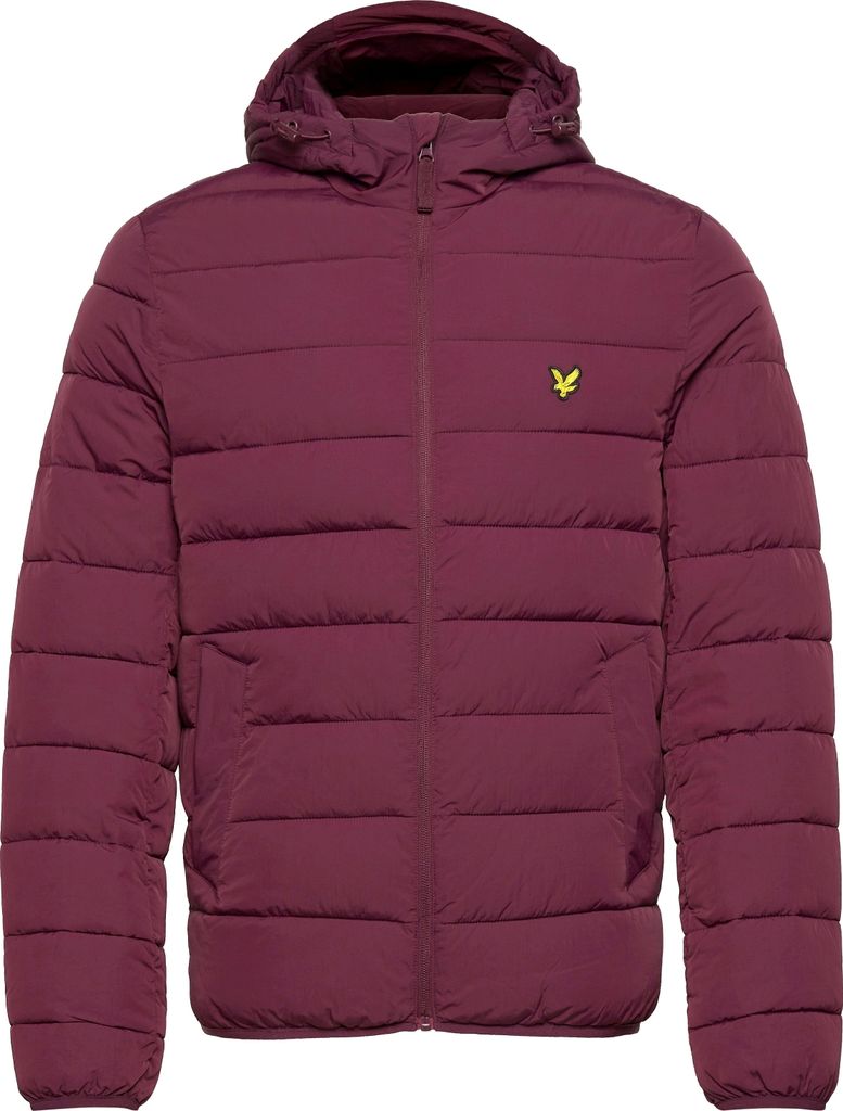 Lyle & Scott Lightweight Padded Jacket Rot - Große L