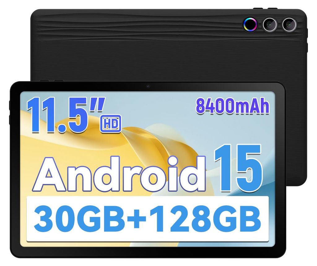 Tablet 11,5 Zoll, 30 GB RAM + 128 GB ROM, 2K Display, Produktbild 