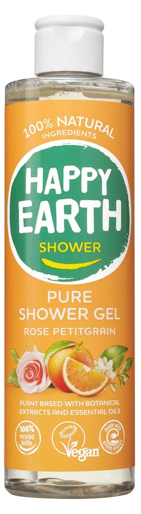Happy Earth 100 % natürliches Duschgel 300 ml Produktbild 