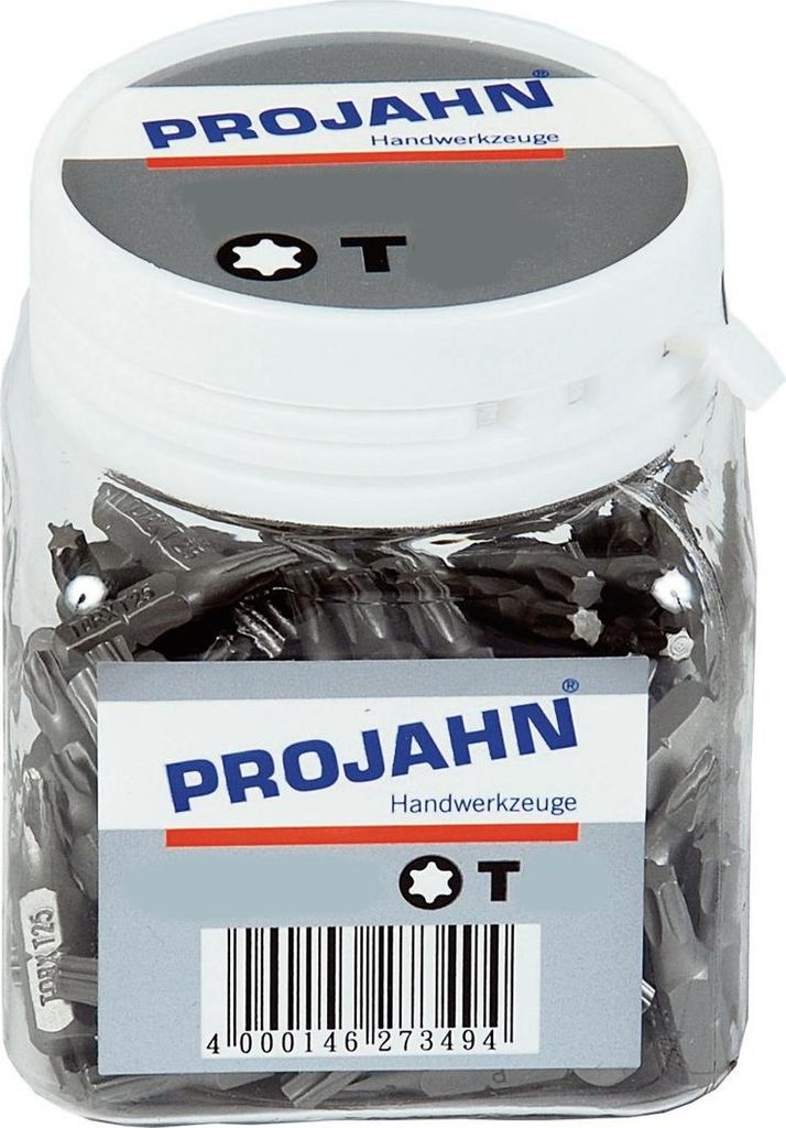 Projahn 1/4 Bit L25 mm TX T20 100er Pack