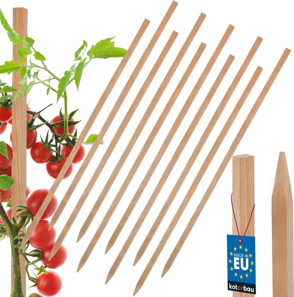 KOTARBAU® Sada 10 ks oporných tyčí 60 cm pre paradajky a Obrázok produktu 