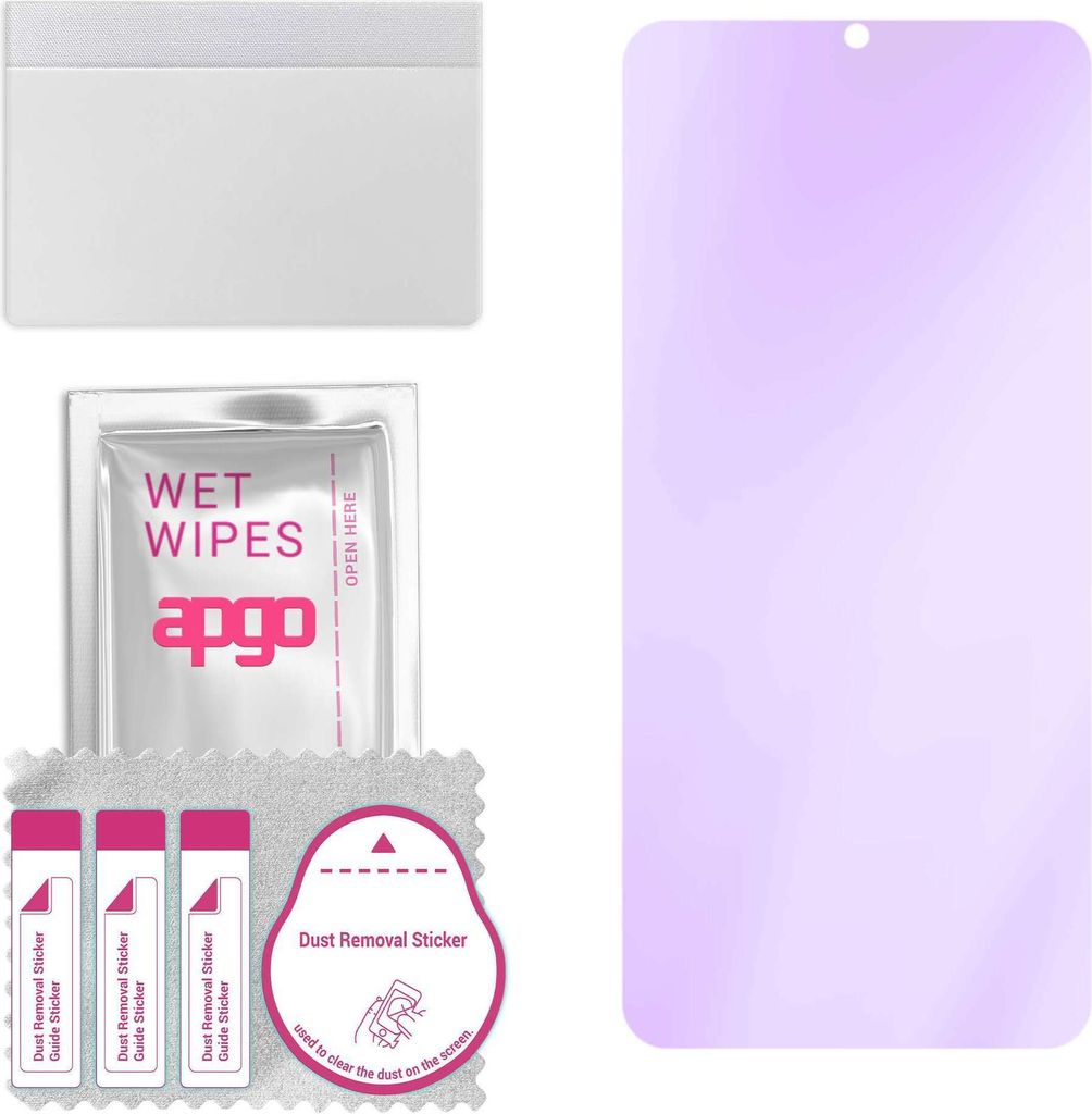 apgo Hybrid Schutzglas, kompatibel mit Realme 3i, Anti-Blue, 9H Härte, toller Ersatz für Hartglas, kratzfester Displayschutzglas, Displayschutz, ...