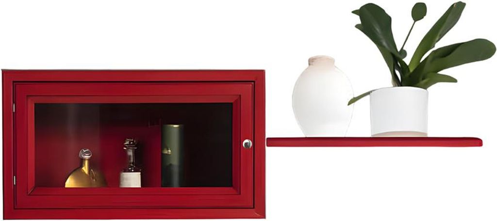 Regal Glaswand Aufbewahrung Möbelplatte Hochwertigkeit Eleganz Luxus Art déco