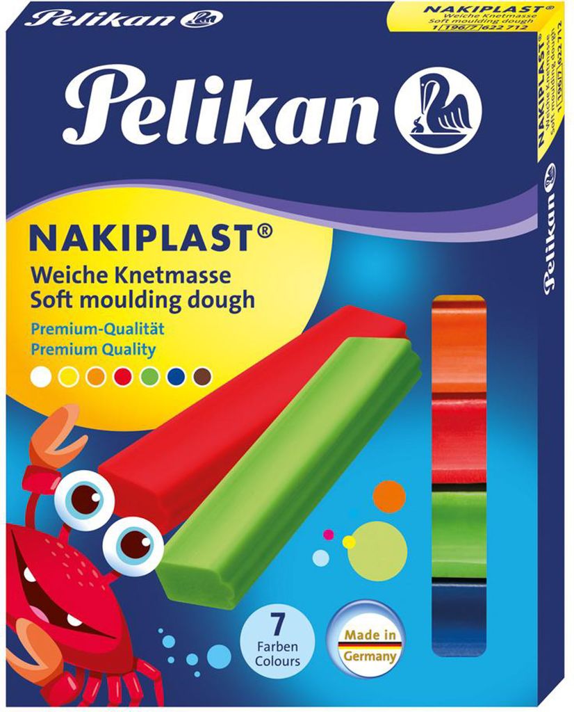 Pelikan® 622712 Stucco Nakiplast® 196/7 - 7 colori Immagine del prodotto 