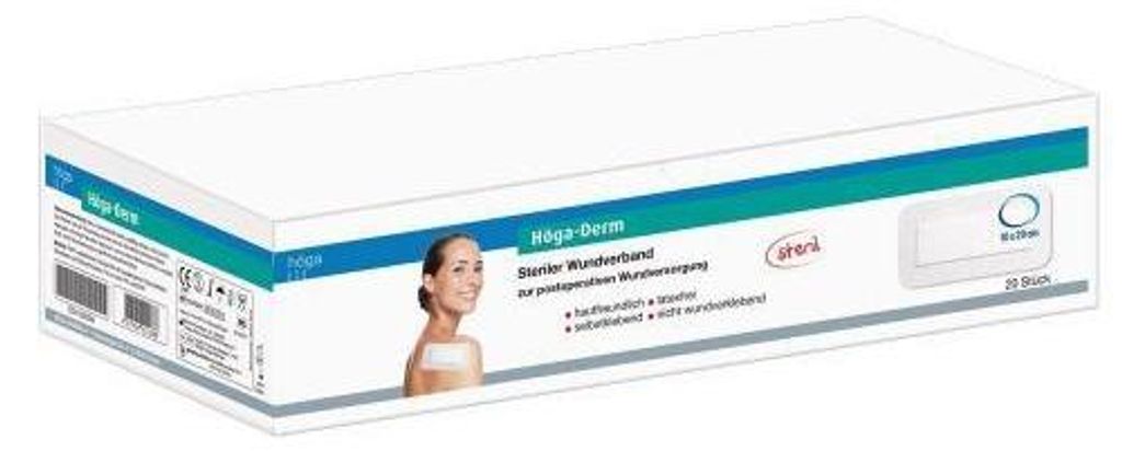 Höga-Derm steril 10x20cm, Wundverband 20 St