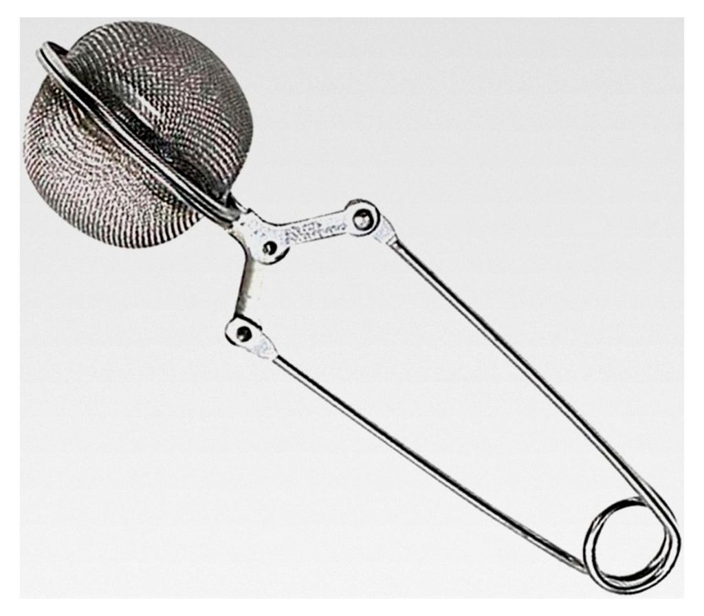 Teesieb 15,5 cm Silber