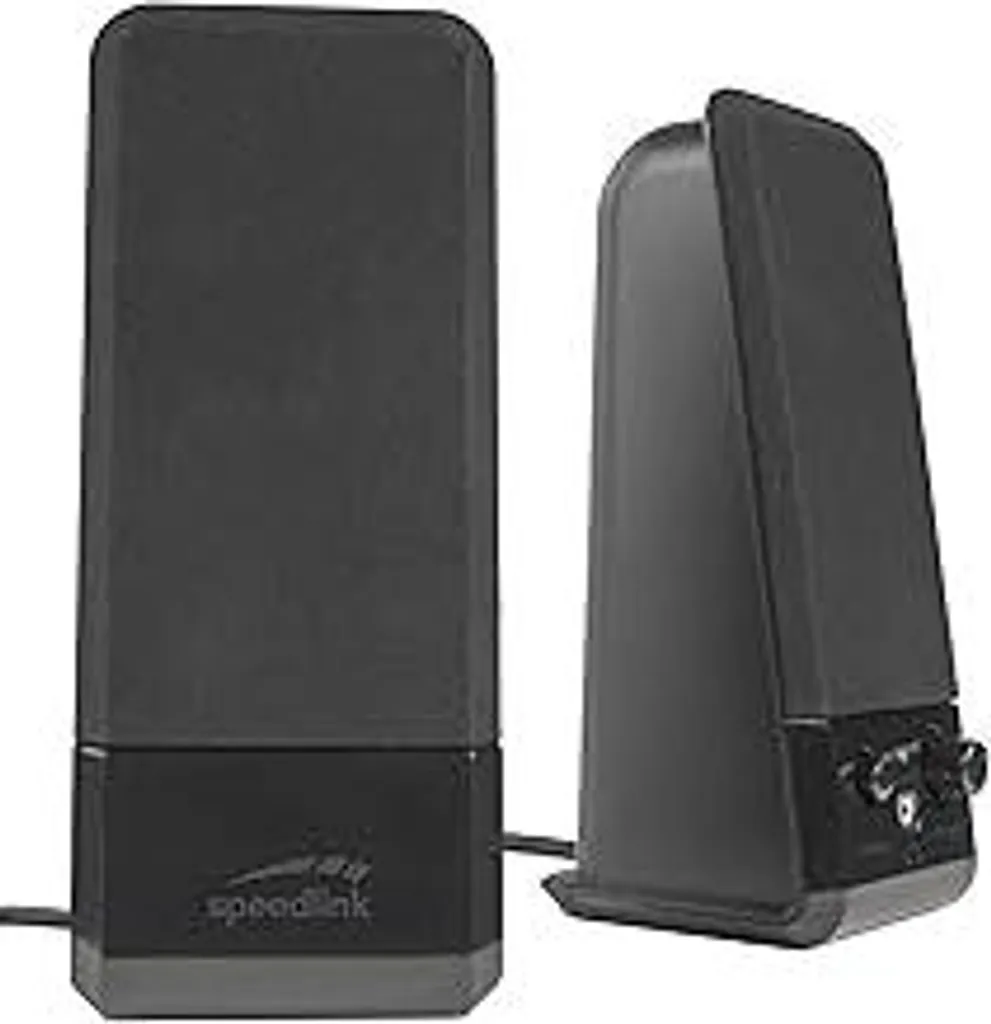 Speedlink EVENT Casse PC 2.0 - Altoparlanti USB Jack 3,5mm Neri