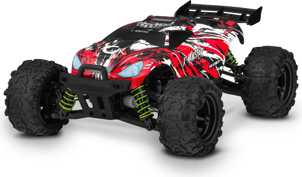 Voiture RC incassable 45 km/h X-Monster 3.5 avec 2 coques de rechange - 6