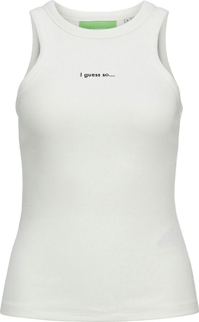 Jack & Jones Forest Str Jjxx ärmelloses T-shirt Weiß XS Frau Weiß XS