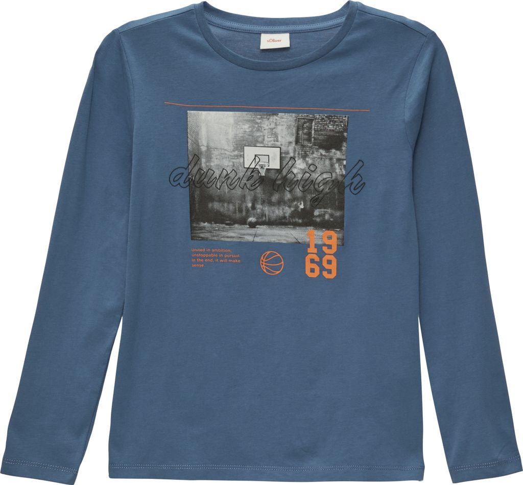S. Oliver T-Shirt BLUE L
