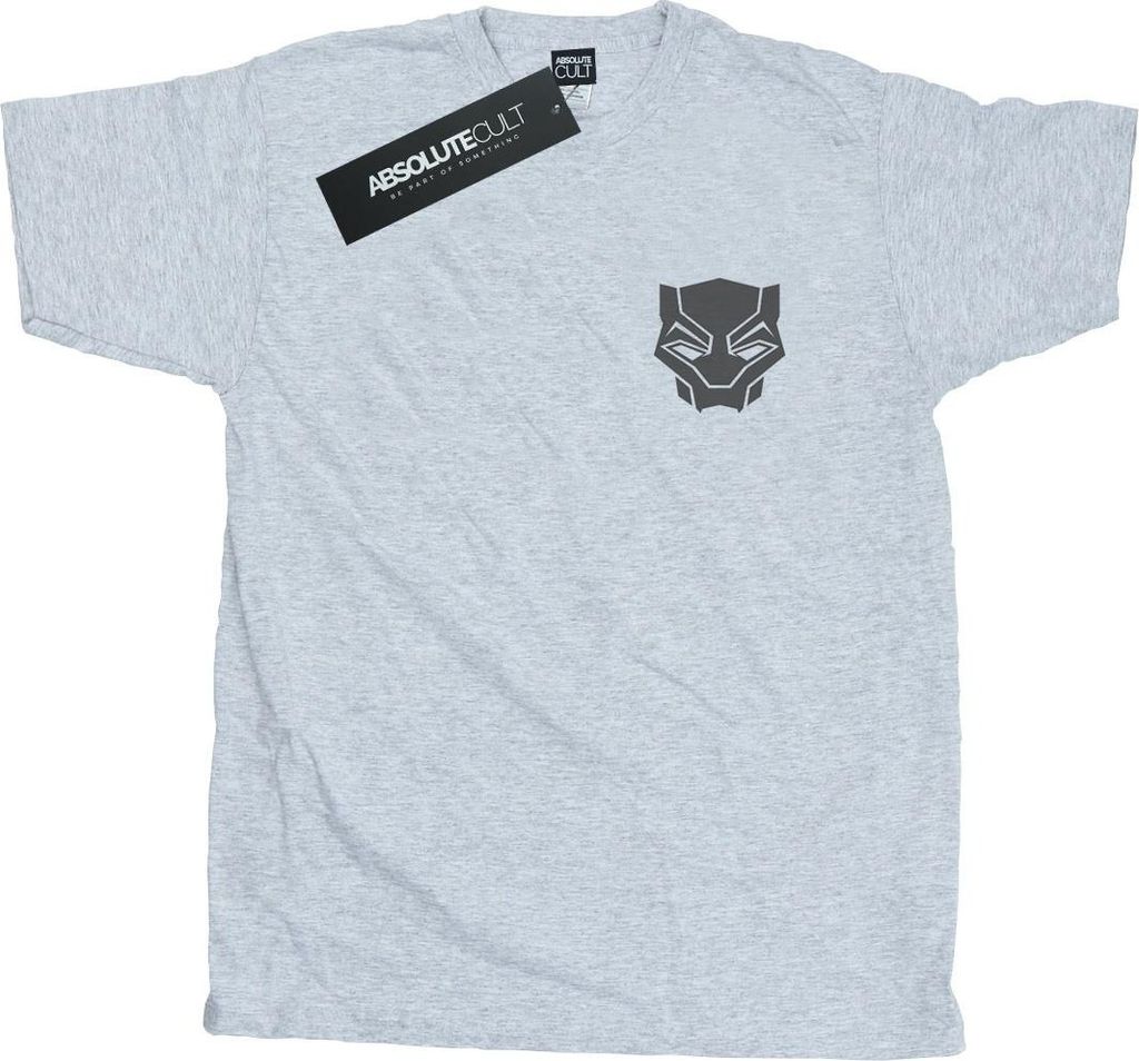 Marvel - "Black On Black" T-Shirt für Herren BI15817 (3XL) (Grau)