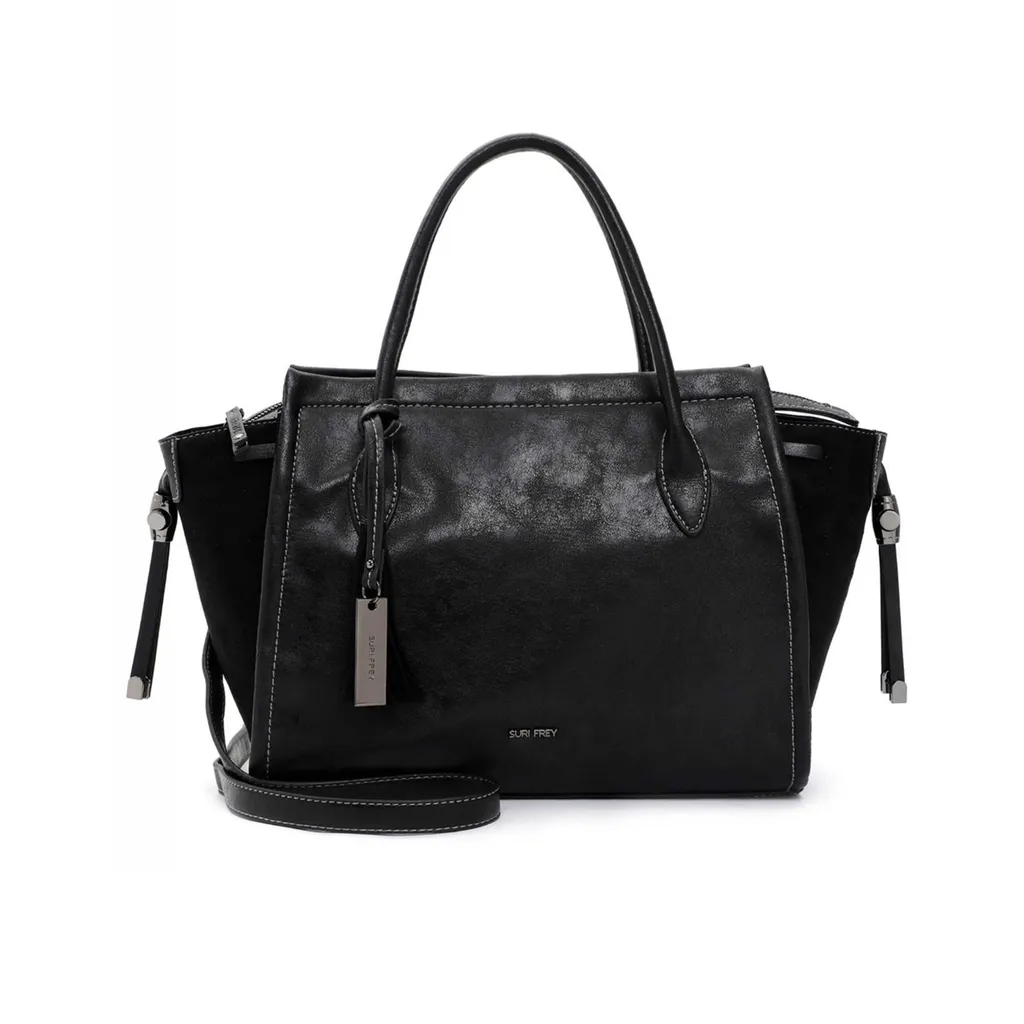 SURI FREY borsa a tracolla borsetta Kally Shopper Black nero