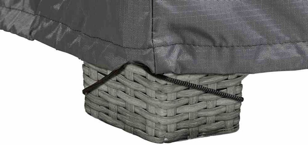 AeroCover 795-5 Loungehülle 255x255x90x65/90 L-Form, anthrazit (1 Stück)