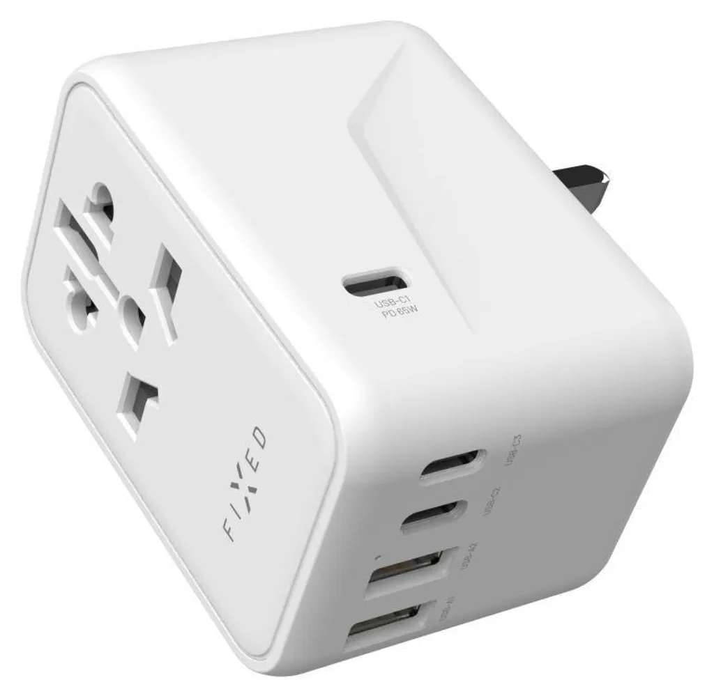 Fini les adaptateurs encombrants avec ce chargeur 65W GaN universel 5 ports