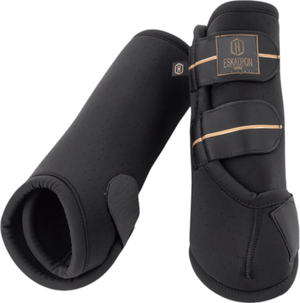 Eskadron Gamaschen PRO DRESSAGE FRONT black Heritage 24/25, Größe:V
