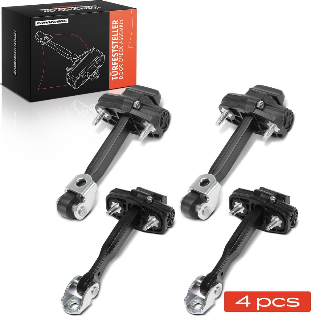 Frankberg 4x Türfeststeller Türfangband Türstopper Vorne Hinten für Fiat 500L 351 352