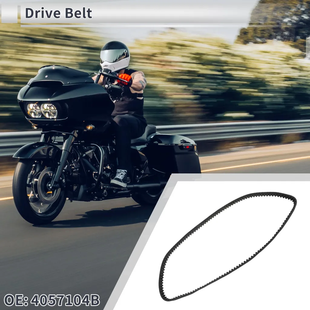 Courroie de Transmission Renforcée 137T pour Harley XL1200 2004-2006