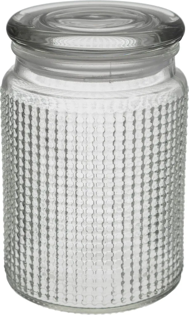 Barattolo Vetro 450ml DOLCE con Coperchio - Organizer Cucina Moderno