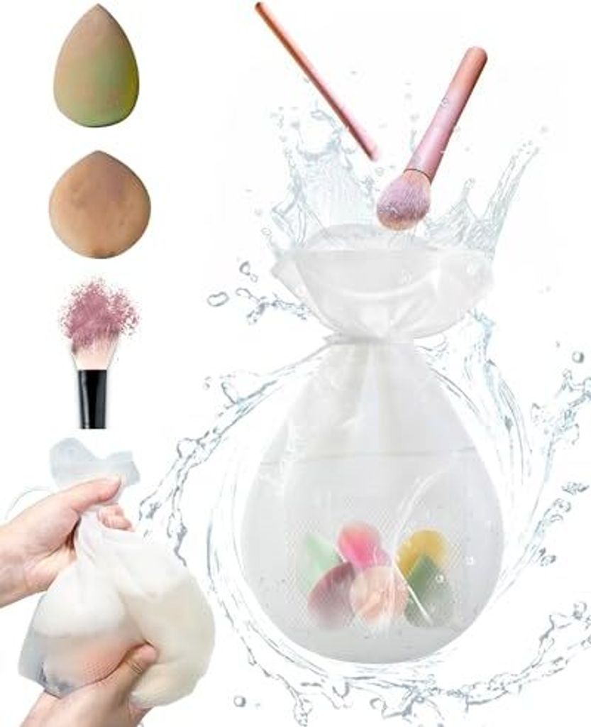 Make -up -Bürstenreiniger, Fernida Silicon Make -up Schwamm Produktbild 