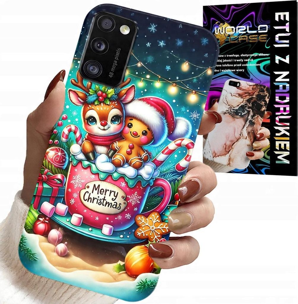 Gehäuse Für Samsung Galaxy A41 - Lebkuchen Rentier Frohe Weihnachten