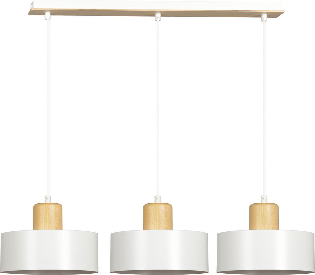 Luster Emibig 3xE27 60W TORIN 3 WHITE 1047/3 Obrázok produktu 