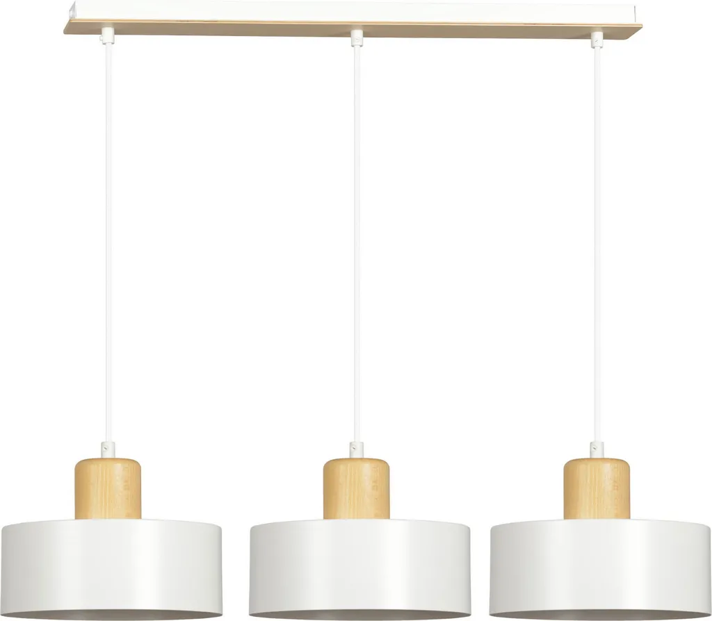 Luminaire de plafond blanc 3 spots TORIN 1047/3 pour salon et chambre