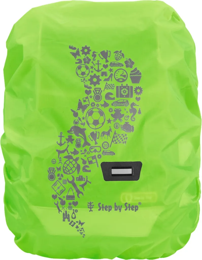 Offerta Step by Step Rain & Safety Cover Verde - Proteggi lo Zaino!