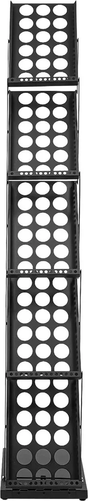 Présentoir A4 pliable stable noir pour ranger vos brochures A4