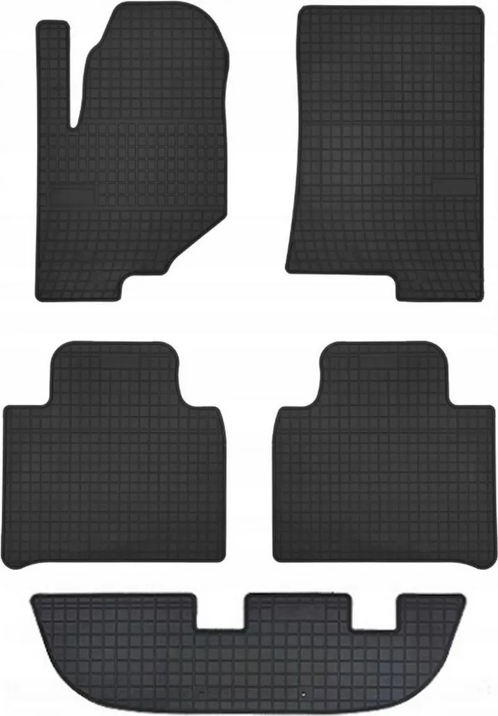 Kit Tappetini Gomma 3D SsangYong Rexton IV (2017-) SUV 3 File