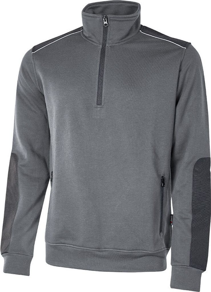 U-Power Sweatshirt Cushy, Farbe:grey meteorite, Größe:L