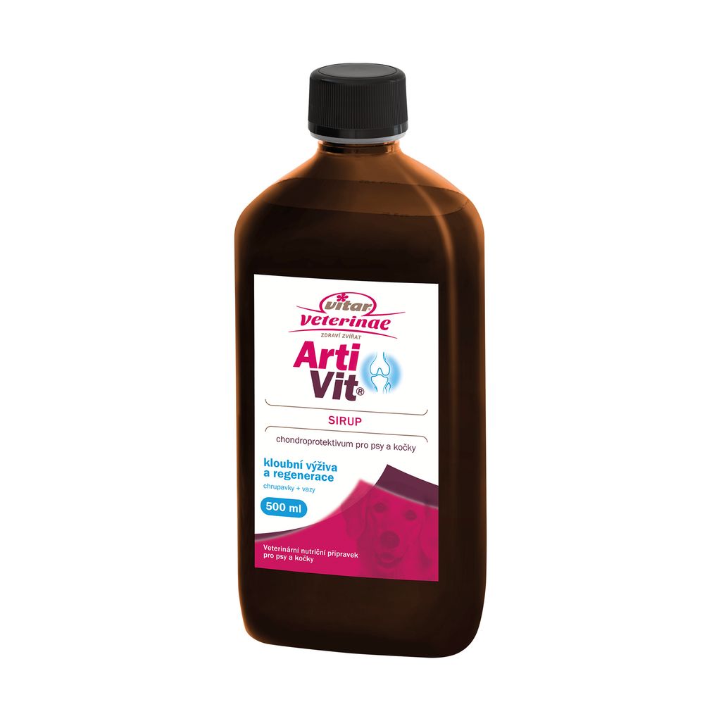 VITAR Veterinae ArtiVit Sciroppo 500 ml articolazioni cani Immagine del prodotto 