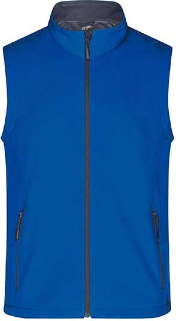 James+Nicholson JN1128 | Herren Promo Softshell Vest / Wasserabweisend, winddicht - Farbe: Nauticblue/Navy - Größe: S