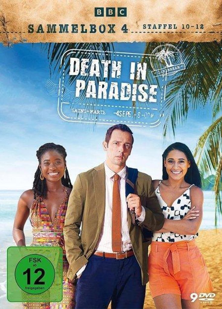 Death In Paradise 4 - Sammelbox Staffel 10-12 Produktbild 