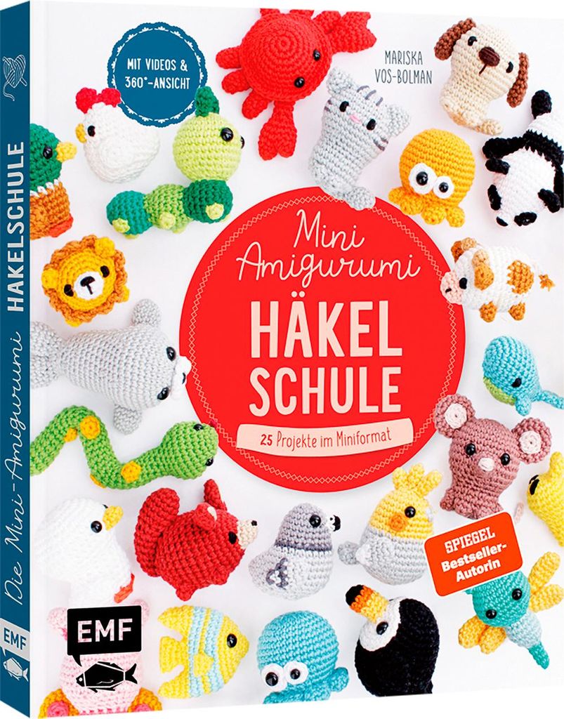 Die Mini-Amigurumi-Häkelschule Immagine del prodotto 