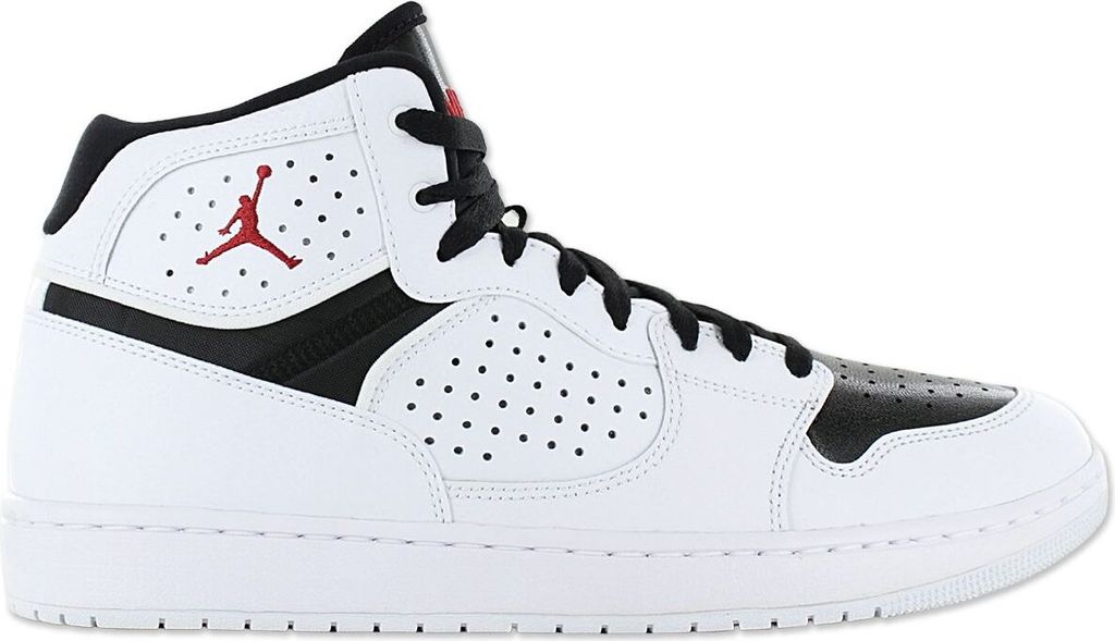 Air Jordan Access - Herren Basketball Schuhe Weiß-Schwarz AR3762-101 , Größe: EU 49.5 US 15