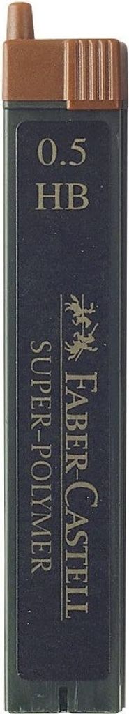 Faber-Castell 120500, HB, Čierna, 0,5 mm, 12 kusov, Obrázok produktu
