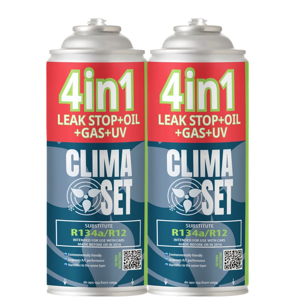 Klimatizační sada do auta 4v1 R134a, olej, těsnicí Obrázek produktu 