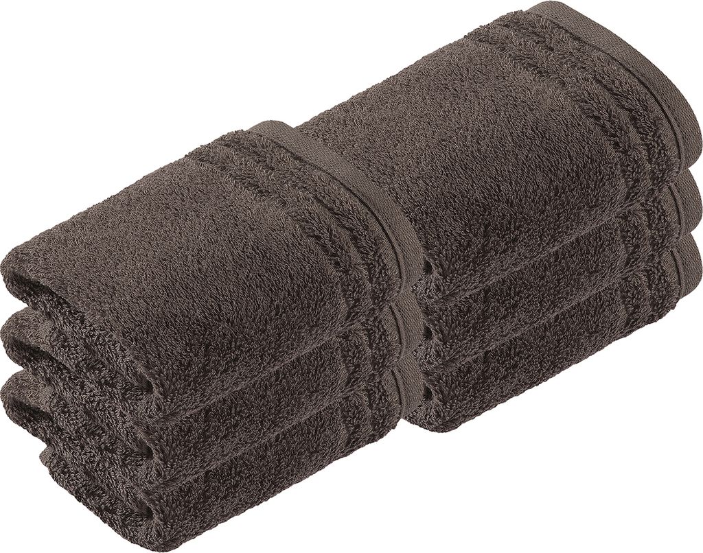 6er Pack Seiftuch Vienna Style Supersoft von der Marke Vossen 30 x 30 cm