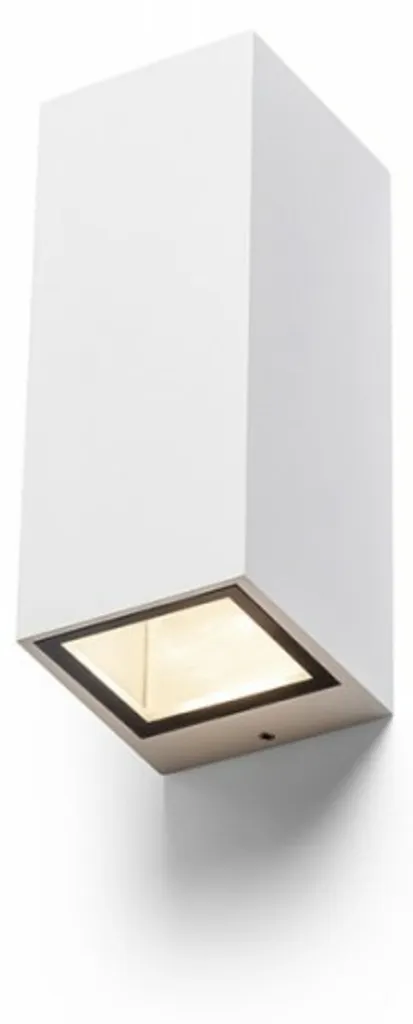 Éclairage mural pour terrasse et jardin DESMOND II blanc IP44 GU10