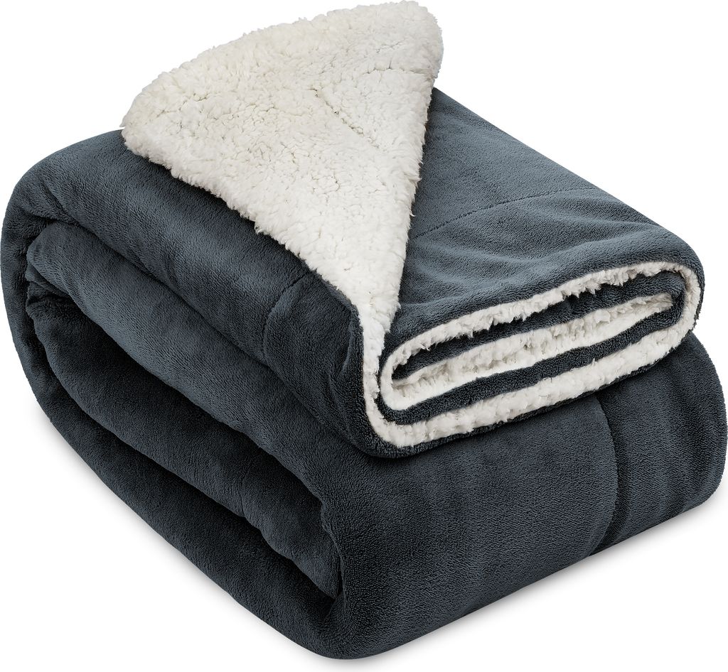 Beautissu Sherpa Decke Alina