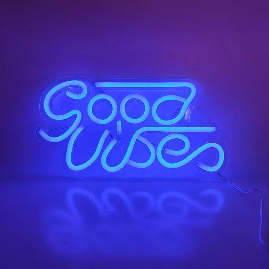 NEON LED svetlo, dekoratívne nástenné svetlo, logo Good Obrázok produktu 