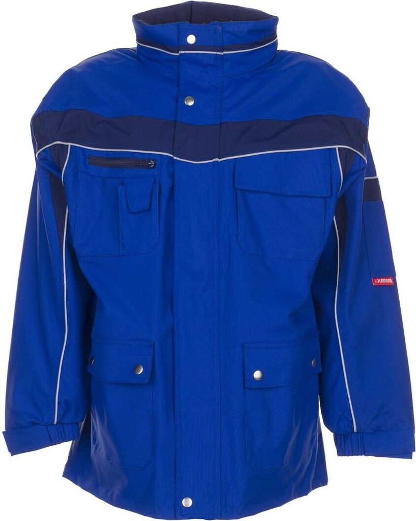 PLANAM uni Winterjacke PLALINE kornblau, marine Größe 2XL